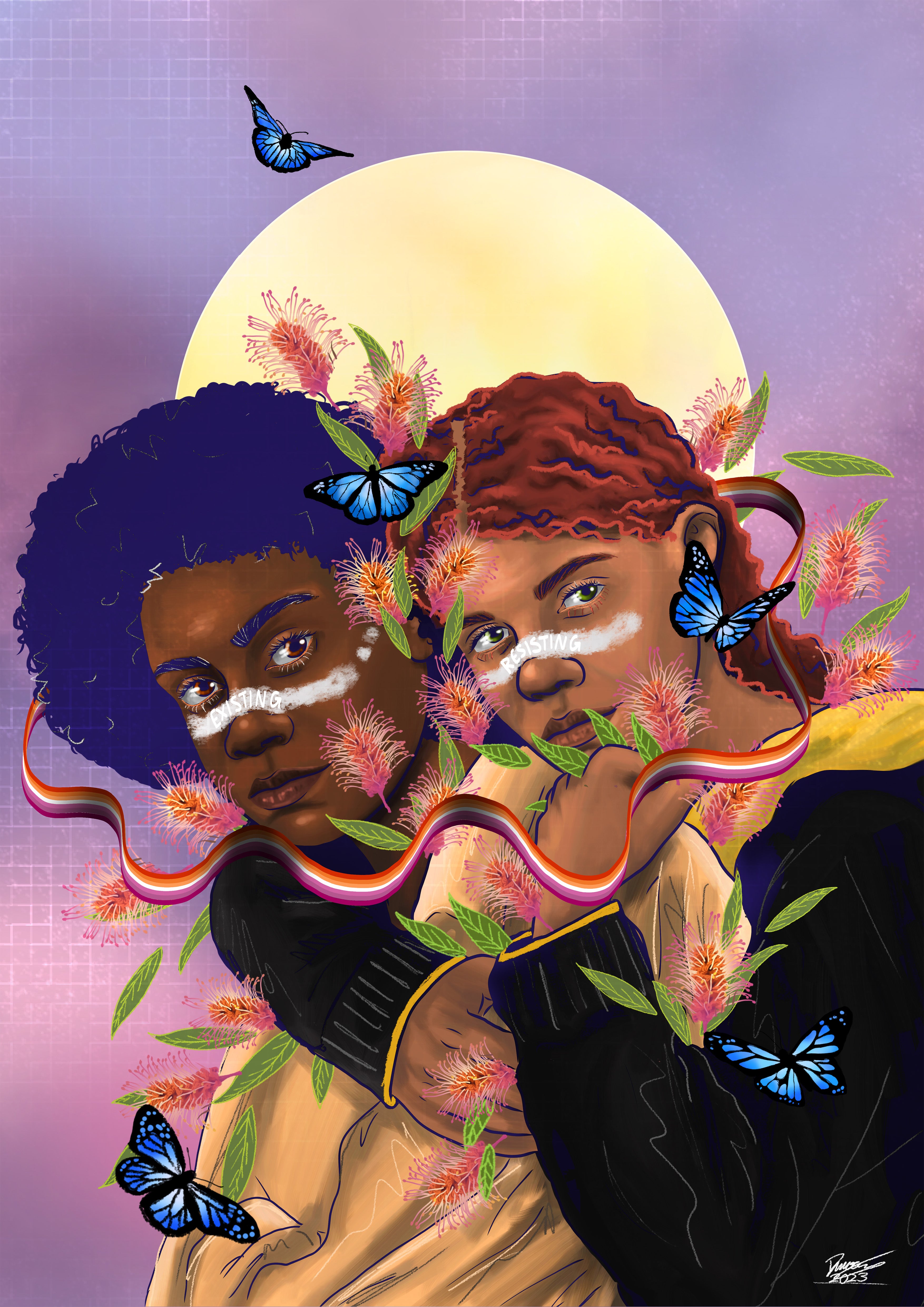 Dylan Mooney: Still Thriving series A3 poster