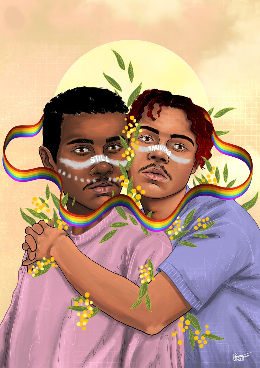 Dylan Mooney: Still Thriving series A3 poster