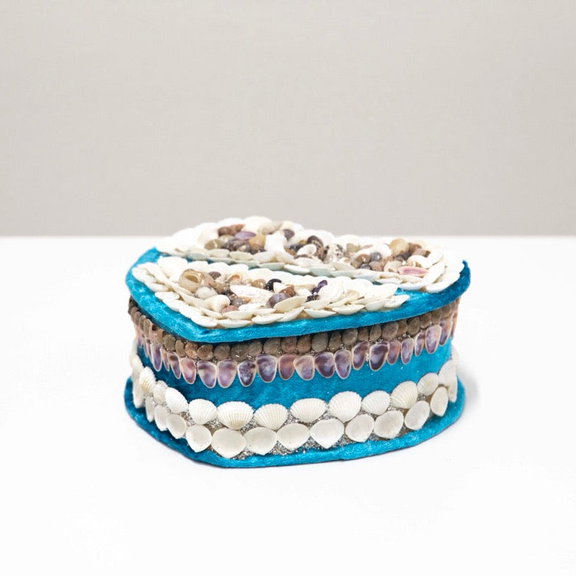 Marilyn Russell Shellwork Jewellery Box
