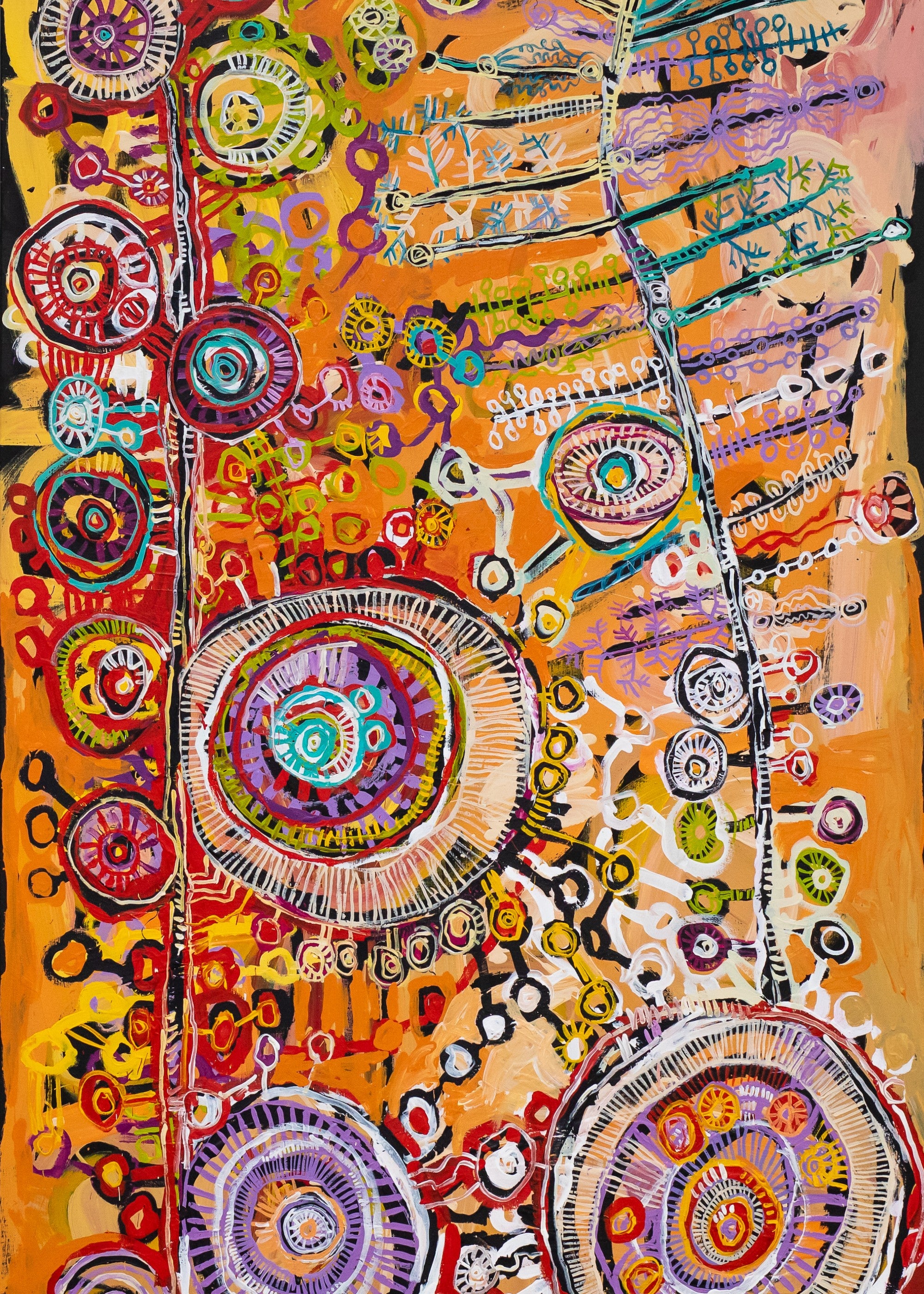 Sally Scales wrapping paper