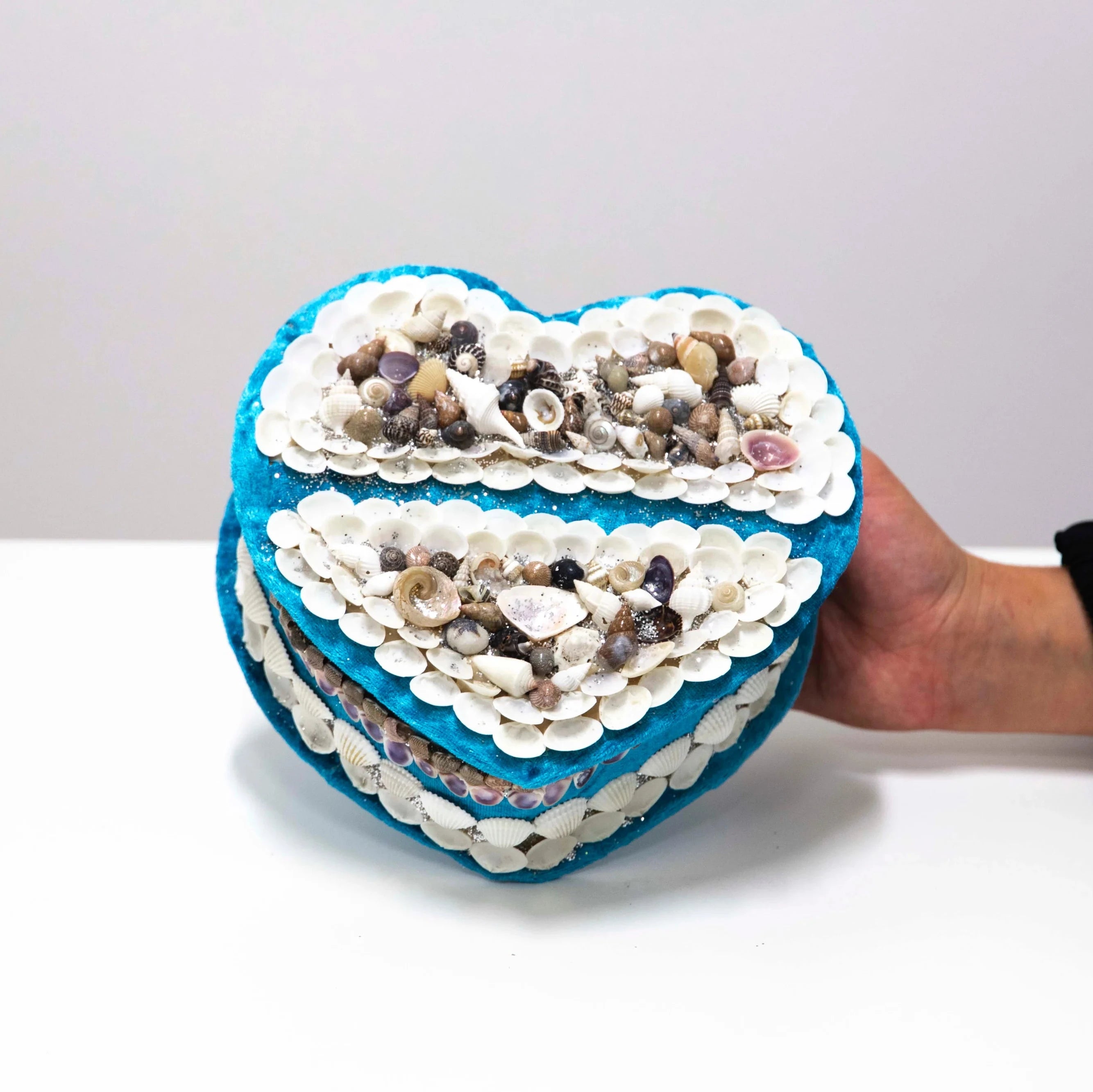 Marilyn Russell Shellwork Jewellery Box