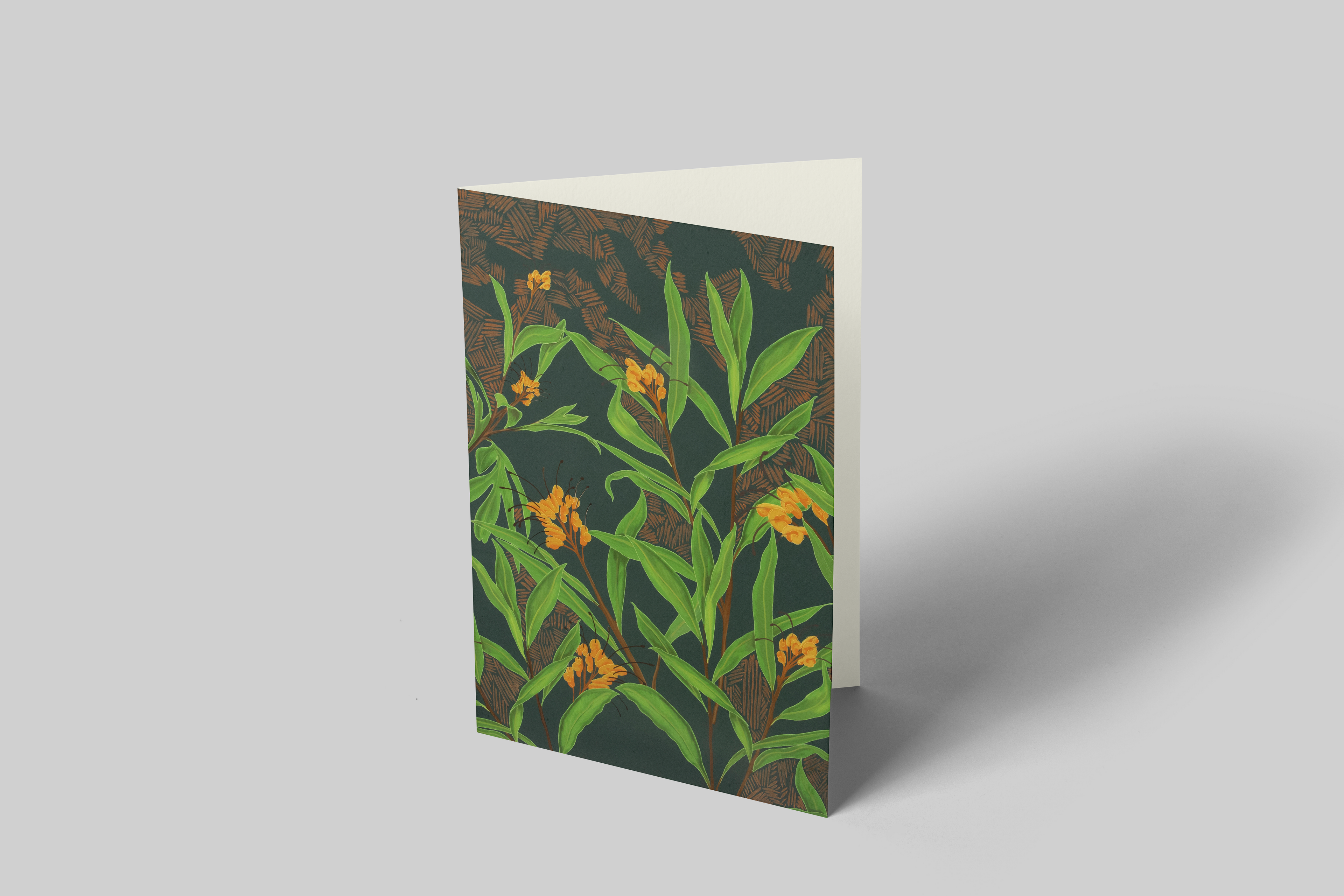 Dylan Mooney greeting card (Grevillea)